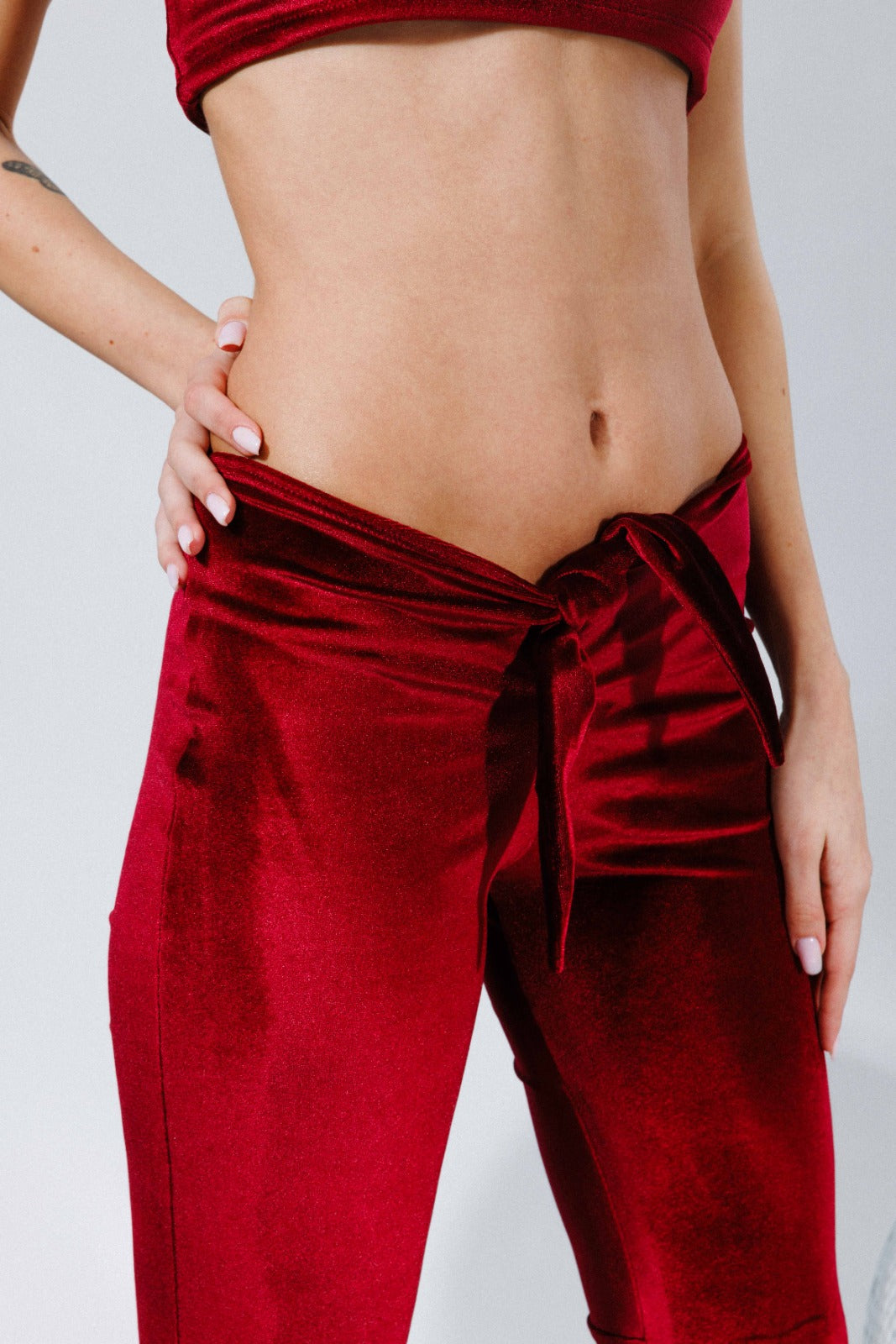 rocky  velvet pants