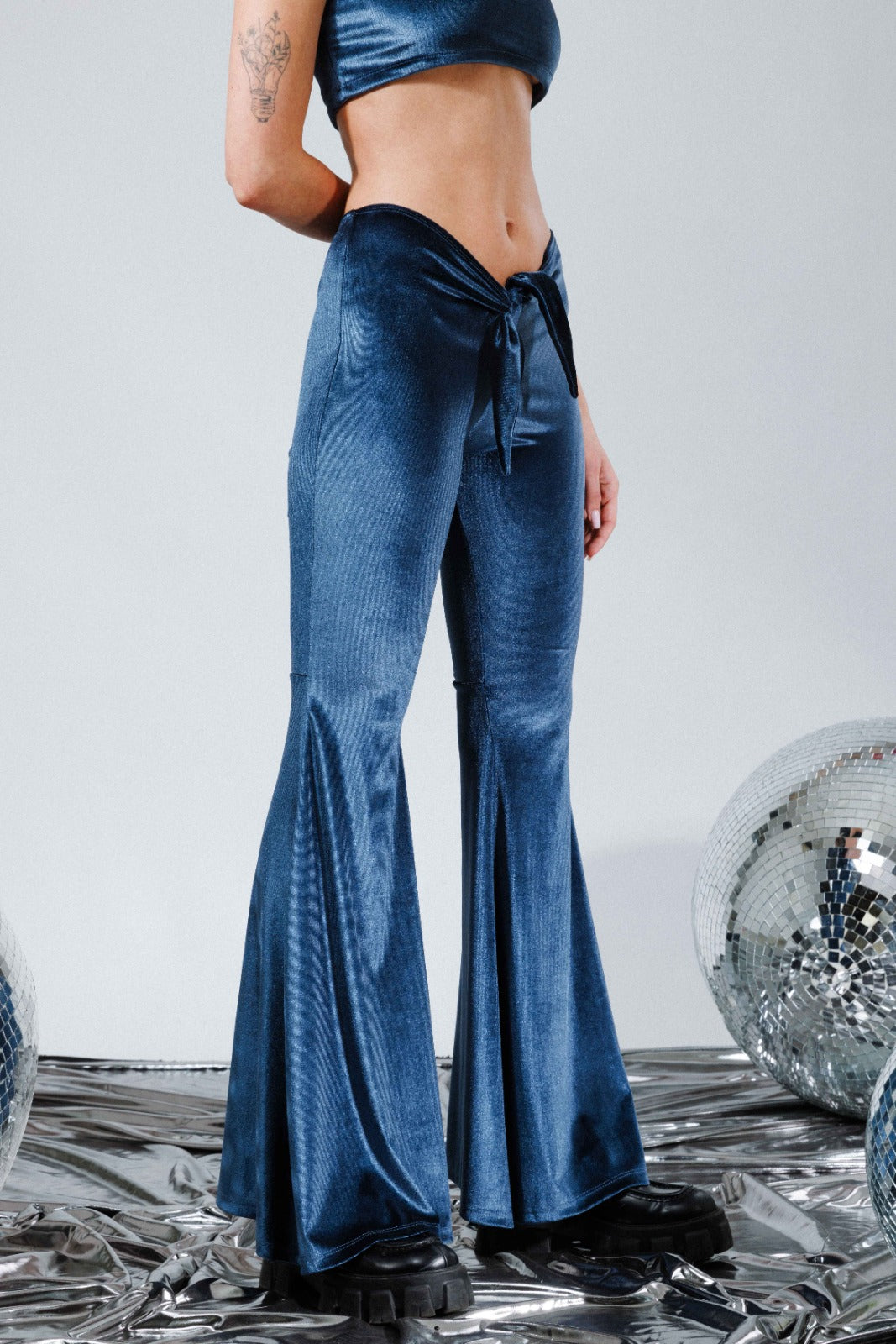 rocky velvet pants